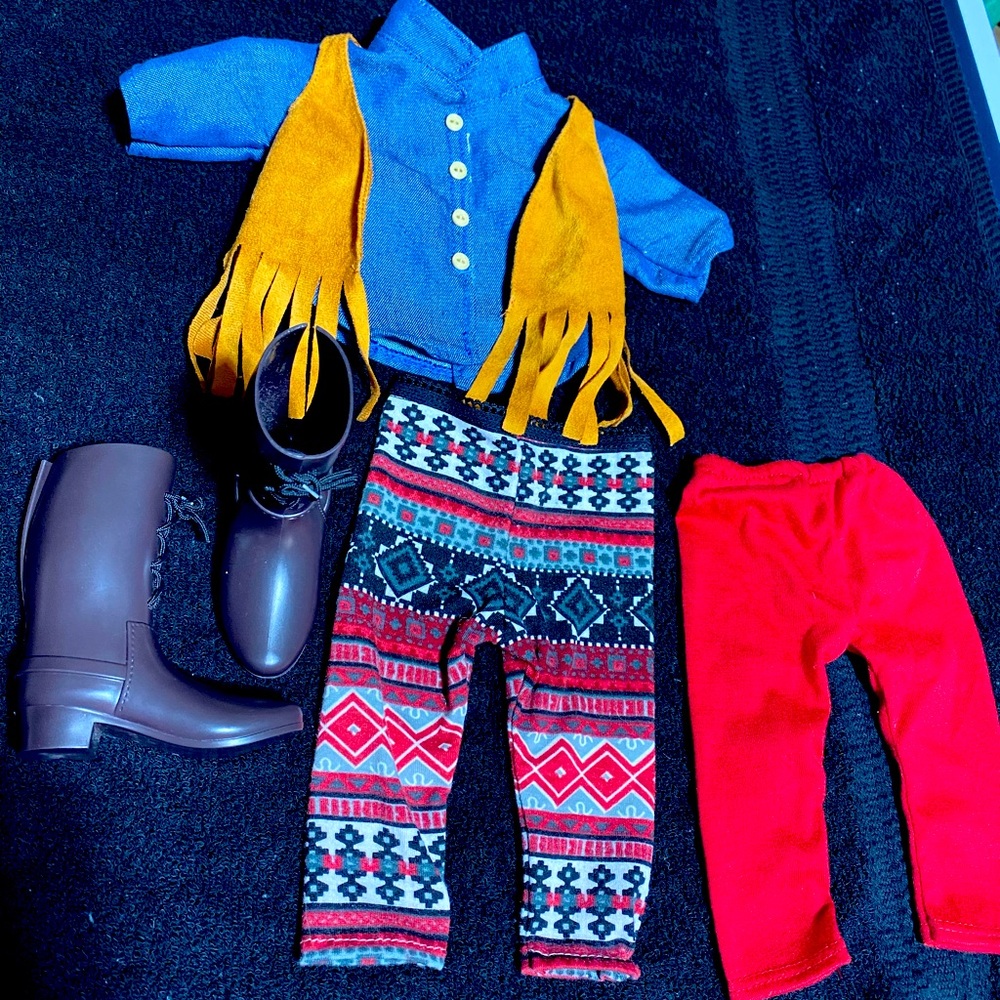 18 Inch Doll Cowgirl outfit